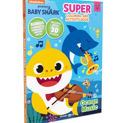 Pinkfong Baby Shark - Ocean Music : Super Coloring and Activity Book