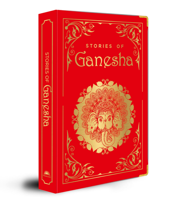 Stories of Ganesha (Deluxe Silk Hardbound)