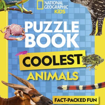 Puzzle Book Coolest Animals