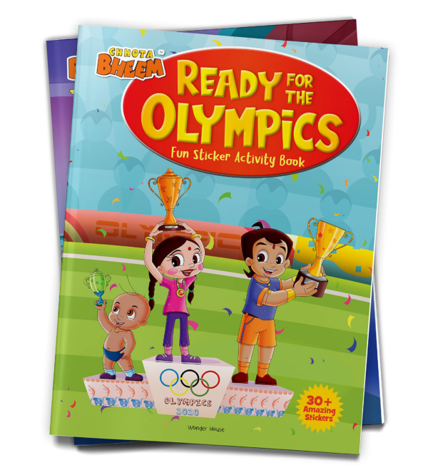 Chhota Bheem - Ready for the Olympics : Fun Sticker Activity Book