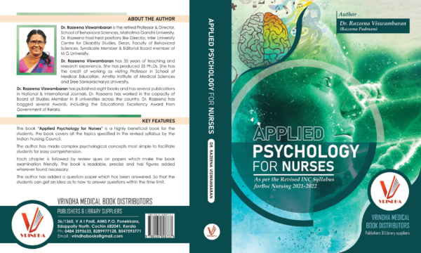 APPLIED PSYCHOLOGY FOR NURSES AS PER THE REVISED INC SYLLABUS FOR BSC NURSING