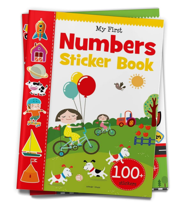 My First Numbers Sticker Book: Exciting Sticker Book With 100 Stickers