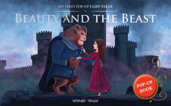 My First Pop-Up Fairy Tales - Beauty And The Beast : Pop up Books for children