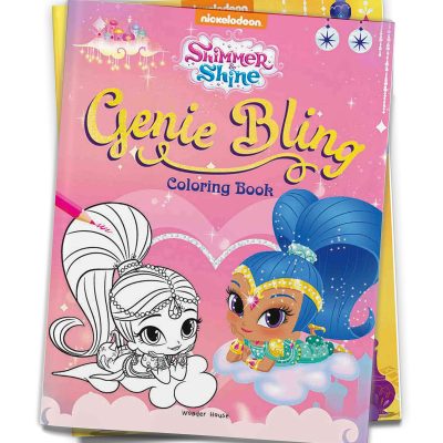 Genie Bling: Coloring Book for Kids (Shimmer & Shine) Paperback â€“ 11 Oct 2019