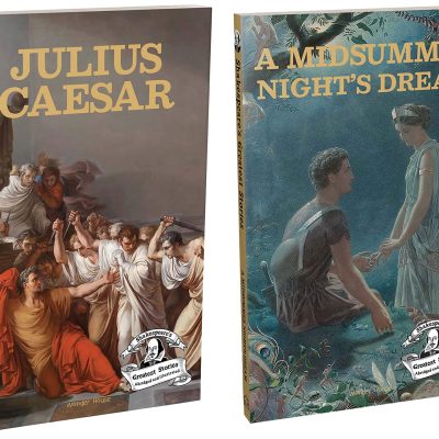 Julius Caesar : Shakespeare’s Greatest Stories For Children (Abridged and Illustrated)