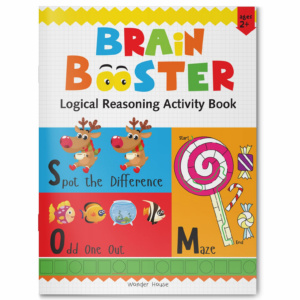 Preschool Activity Book Brain Booster - Logical Reasoning Activity Book For Kids