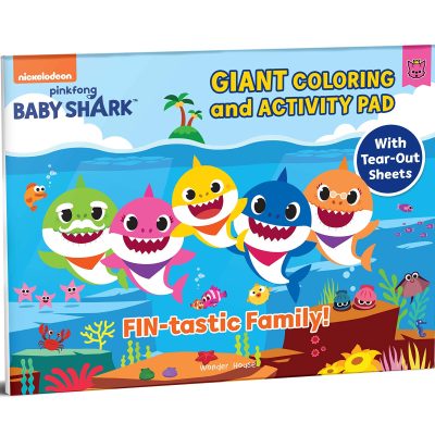 Pinkfong Baby Shark - Fin-tastic Family : Giant Coloring and Activity Book