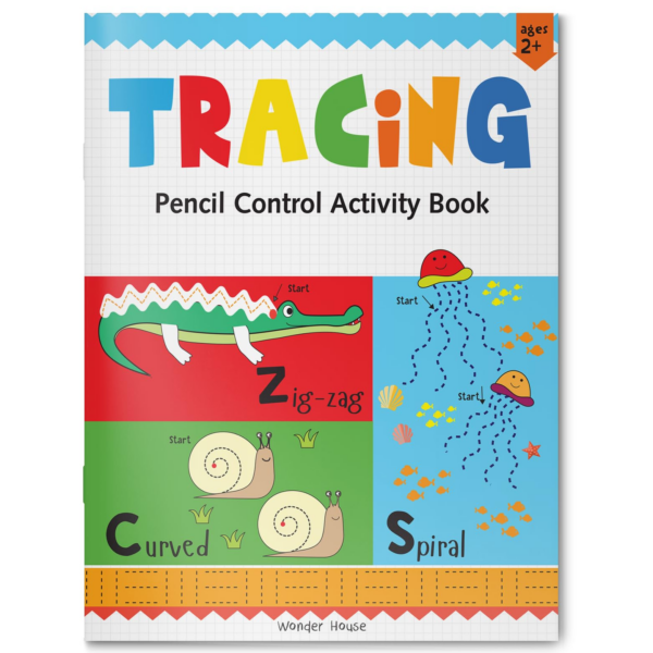 Preschool Activity Book: Tracing - Pencil Control Activity Book For Kids
