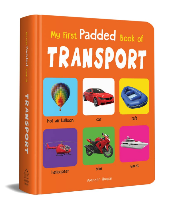 Early Learning Padded Book of Transport : Padded Board Books For Children