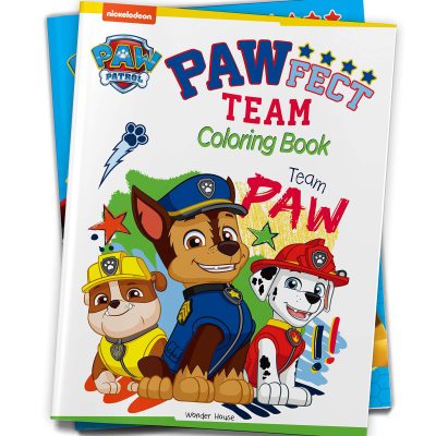 Pawfect Team: Paw Patrol Coloring Book For Kids