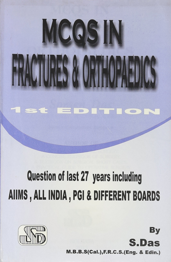 MCQ In Fractures & Orthopaedics