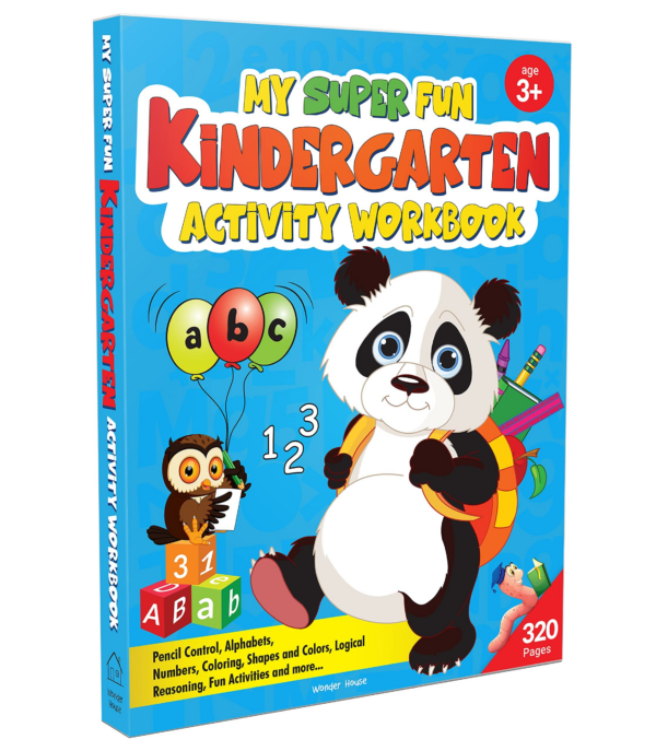 My Super Fun Preshool Activity Workbook for Children : Pattern Writing, Colors, Shapes, Numbers 1-10, Early Math, Alphabet, Brain Booster Activities, ... Interactive Activities ( Ages 3 to 5 Kids )