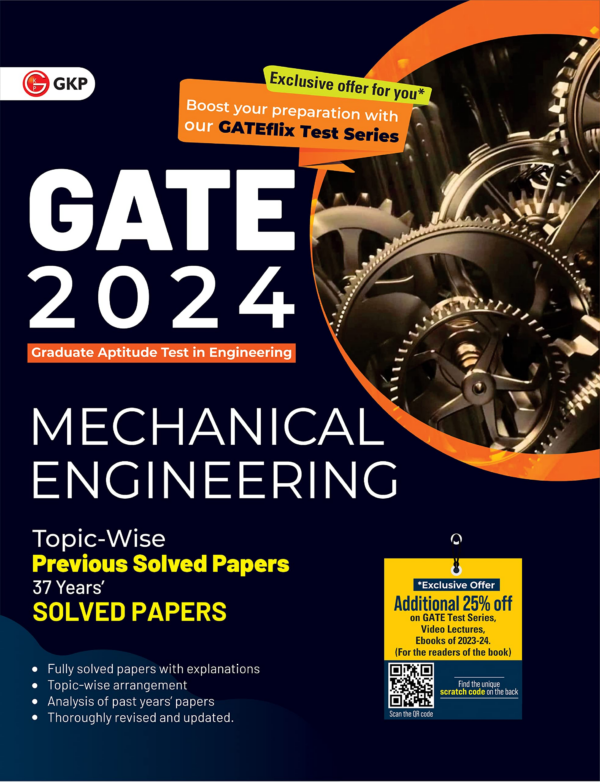 Gate Mechanical Engineering Topicwise Previous Years Solved Papers