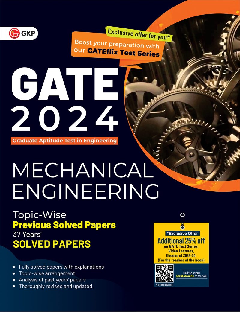 Gate Mechanical Engineering Topicwise Previous Years Solved Papers