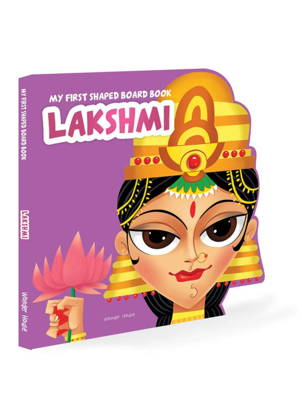 My First Shaped Board Book: Illustrated Buddha Hindu Mythology Picture Book for Kids Age 2+ (Indian Gods and Goddesses)