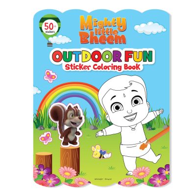 Mighty Little Bheem - Outdoor Fun : Sticker And Coloring Fun Activity Book
