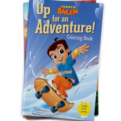 Chhota Bheem UP For An Adventure: Jumbo Size Coloring Book For Children (Giant Book Series)