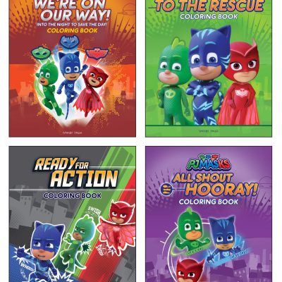 PJ Masks Coloring Books Super Pack