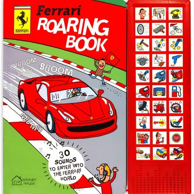 Ferrari Roaring Book: Illustrated Sound Board Book