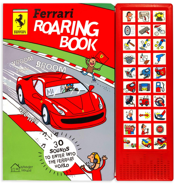 Ferrari Roaring Book: Illustrated Sound Board Book