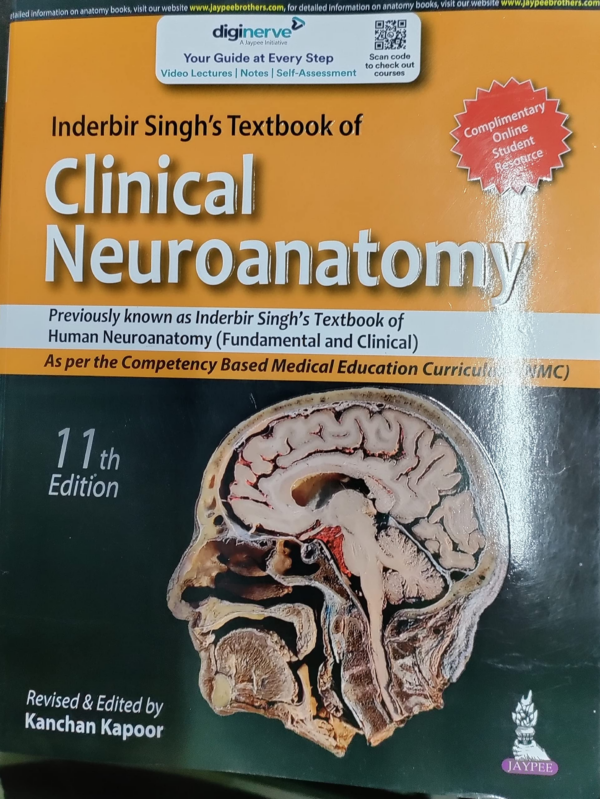 Inderbir Singh's Textbook of Clinical Neuroanatomy