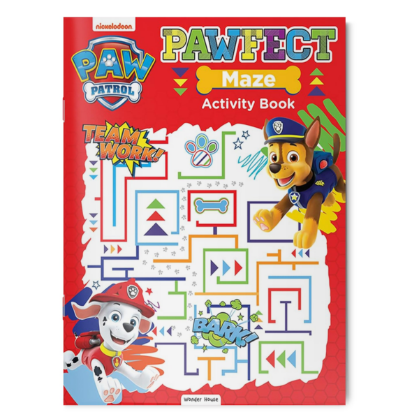 Paw Patrol Pawfect Maze Activity book: Activity Books For Kids