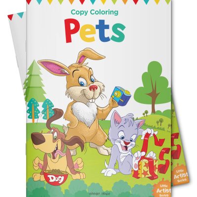 Little Artist Series Pets: Copy Colour Books