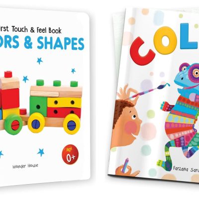My First Book Of Touch And Feel - Colors And Shapes : Touch And Feel Board Book For Children