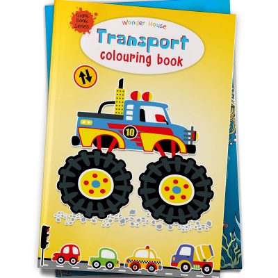 Transport Colouring Book (Giant Book Series): Jumbo Sized Colouring Books
