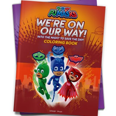 PJ Masks - We Are On Our Way: Coloring Book For Kids