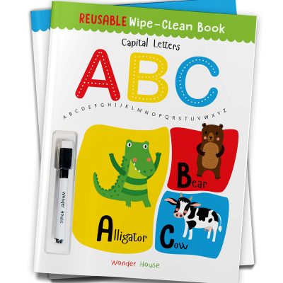 Reusable Wipe And Clean Book - Capital Letters : Write And Practice Capital Letters