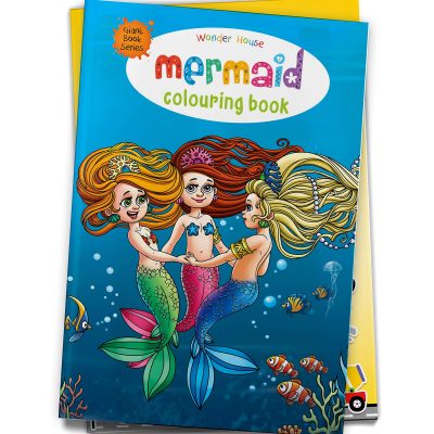 Mermaid Colouring Book (Giant Book Series): Jumbo Sized Colouring Books