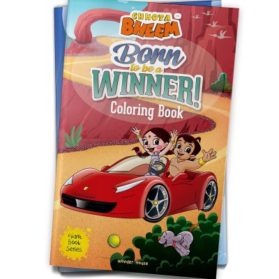 Chhota Bheem Born To Be A Winner: Jumbo Size Coloring Book For Children (Giant Book Series)