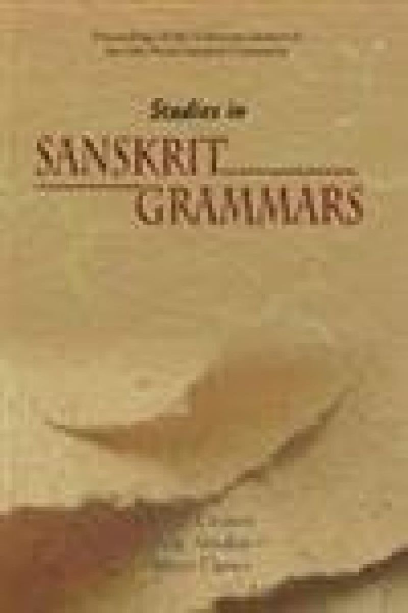 Studies In Sanskrit Grammars