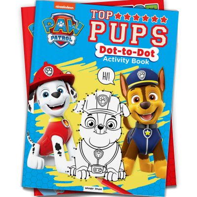 Paw Patrol Top Pups Dot to Dot Activity book