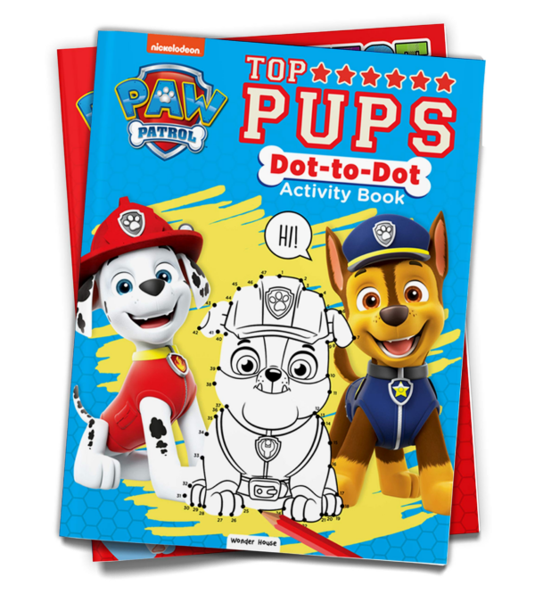 Paw Patrol Top Pups Dot to Dot Activity book