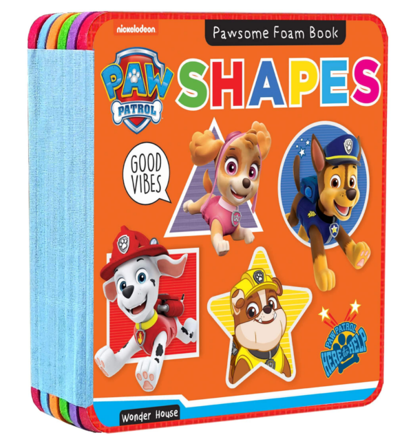 Pawsome Foam Books - Shapes : Paw Patrol