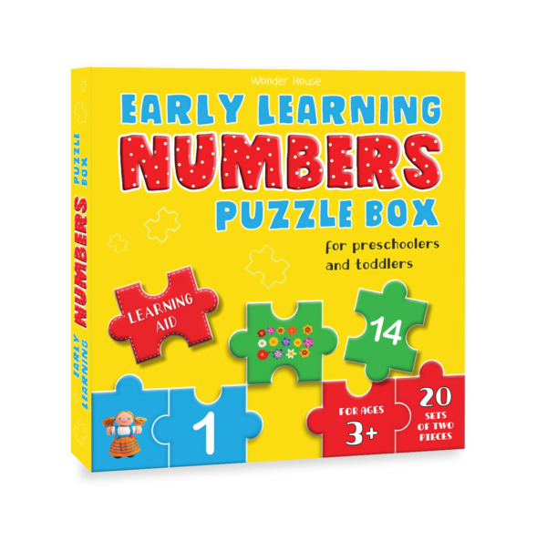 Early Learning Numbers Puzzle Box For Preschoolers And Toddlers - Learning Aid & Educational Toy (Jigsaw Puzzle for Kids Age 3 and Above