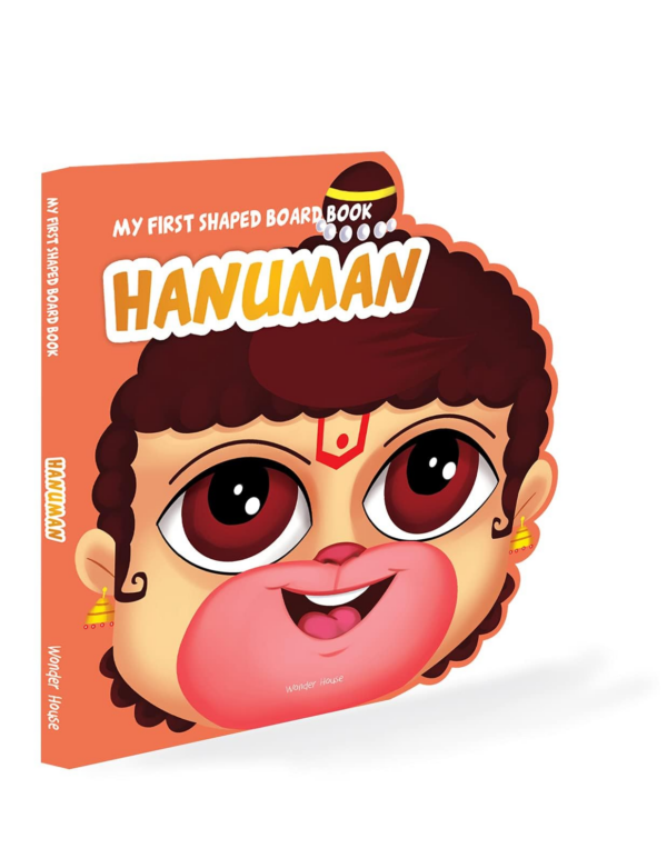 My First Shaped Board Book: Illustrated Lord Hanuman Hindu Mythology Picture Book for Kids Age 2+ (Indian Gods and Goddesses)
