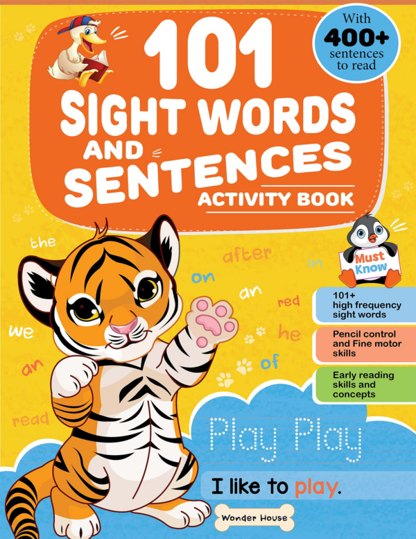 51 Sight Words And Sentence (With 200+ Sentences To Read): Activity Book For Children