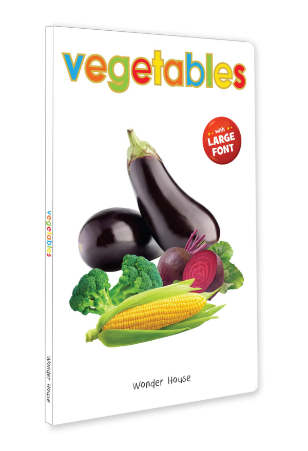 Vegetables - Early Learning Board Book With Large Font : Big Board Books Series