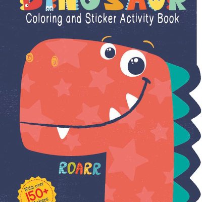 Dinosaurs - Coloring and Sticker Activity Book (With 150+ Stickers)