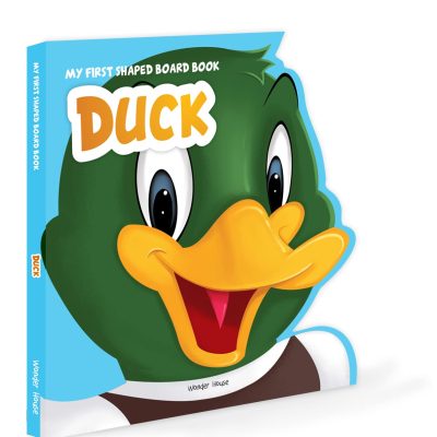 MyÂ FirstÂ ShapedÂ BoardÂ bookÂ - Duck, Die-Cut Animals, Picture Book for Children