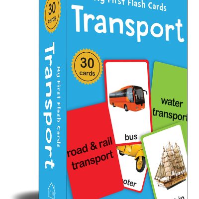 My First Flash Cards Transport : 30 Early Learning Flash Cards For Kids