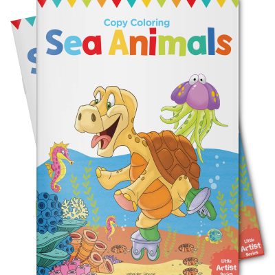 Little Artist Series Animals: Copy Colour Books