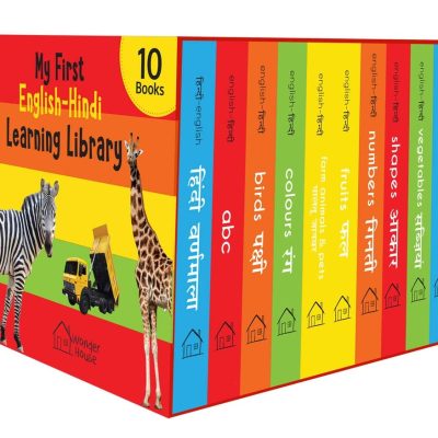 My First Book of ABC (English - Hindi): Bilingual Board Books For Children