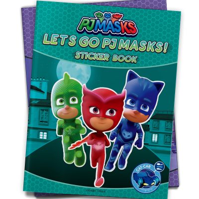 Let's Go PJ Masks Stickers Book : Fun Activity Books For Kids (PJ Masks)