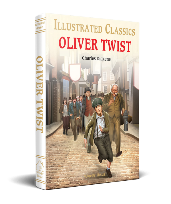 Oliver Twist : illustrated Abridged Children Classics English Novel with Review Questions