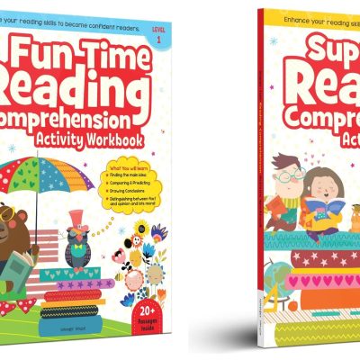 Super Fun Reading Comprehension - Activity Workbook For Children - Level 2