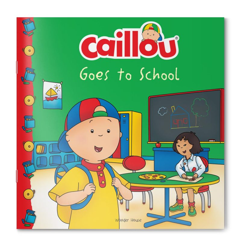Caillou-Goes to School